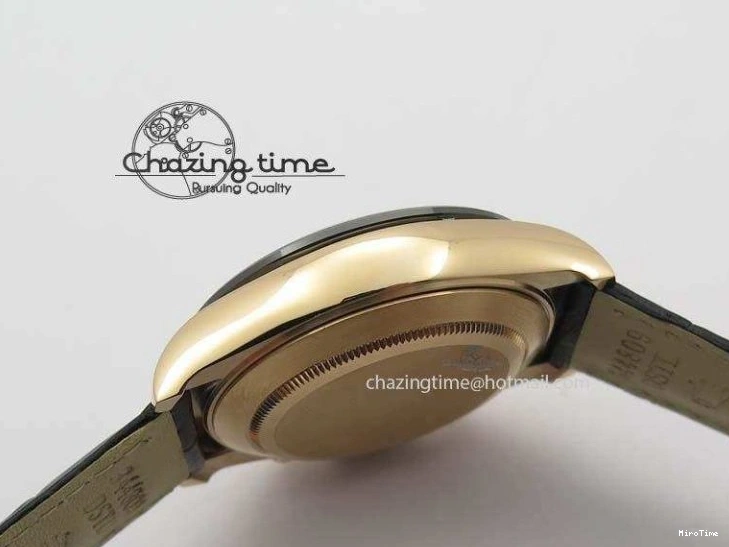 MiroTime 0326 Comfortable Daytona 116515 Noob 1:1 Best Edition Black RG Dial On Black Leather Strap A 3788